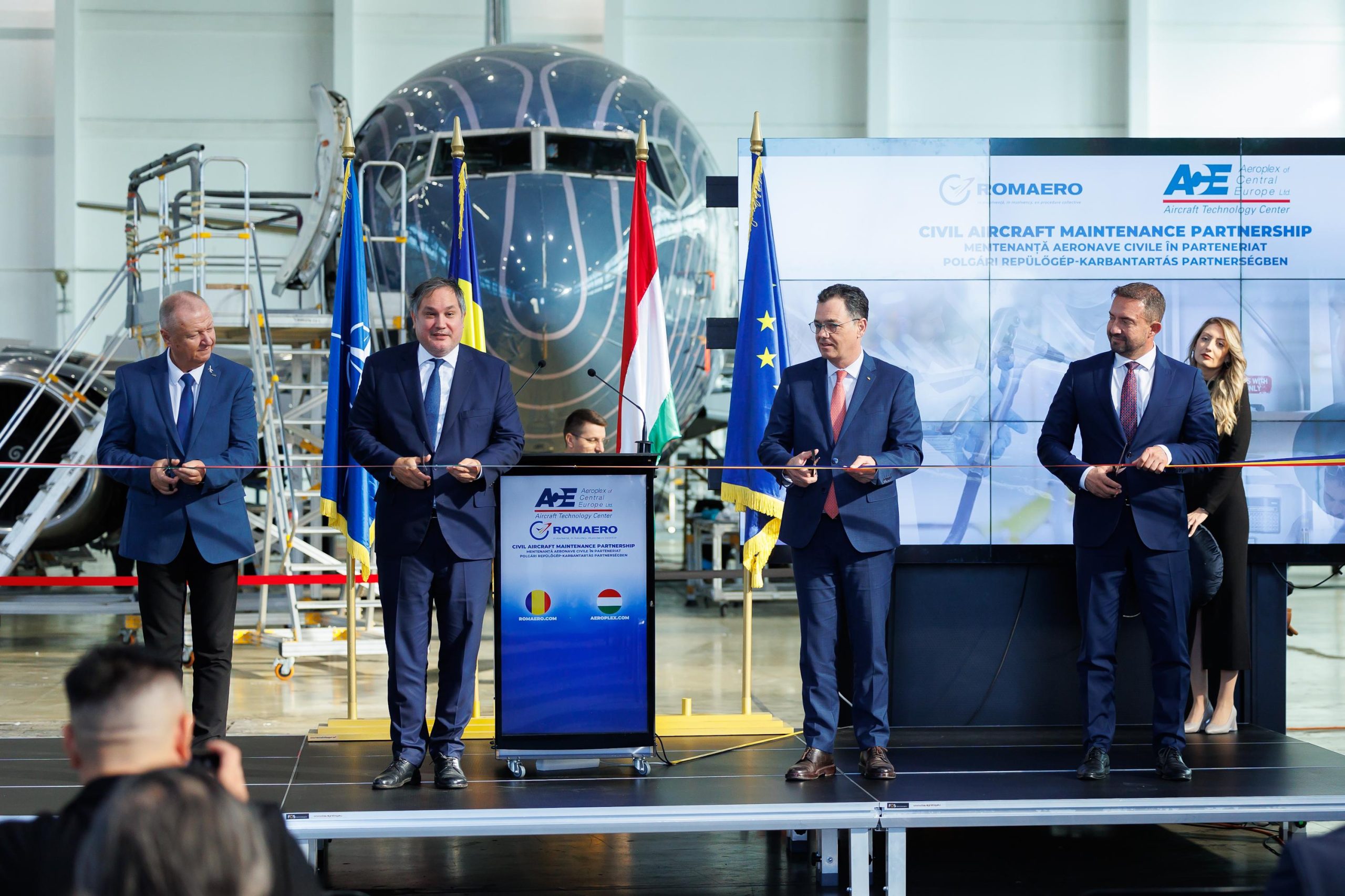 Aeroplex opens its Bucharest base